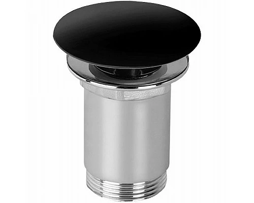 Донный клапан Cezares Czr CZR-B-SOC-NOP click-clack Черный матовый