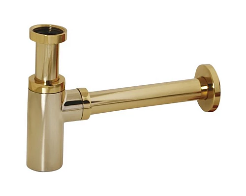 Приобрести Сифон для раковины Creavit SF198G Золото в магазине сантехники Santeh-Crystal.ru