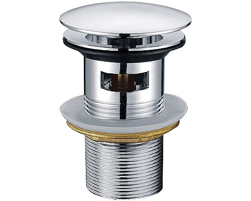 Приобрести Донный клапан Creavit SF031 click-clack Хром в магазине сантехники Santeh-Crystal.ru