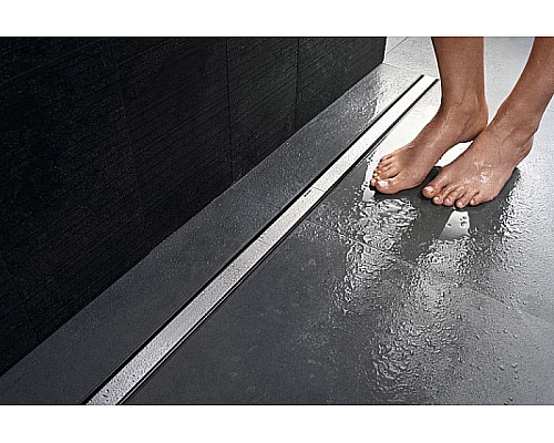 Купить Душевой лоток Geberit CleanLine 60 154.456.KS.1 Нержавеющая сталь в магазине сантехники Santeh-Crystal.ru