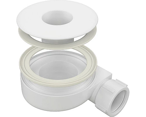 Заказать Сифон для душевого поддона Good Door Essentia/Flow/Stella сЛ00094 Белый в магазине сантехники Santeh-Crystal.ru