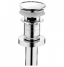 Донный клапан Haiba HB65-2 click-clack Хром