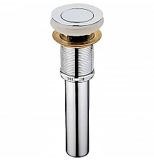 Донный клапан Haiba HB66-2 click-clack Хром