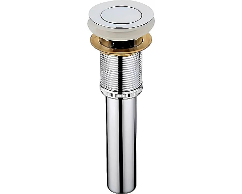 Приобрести Донный клапан Haiba HB66-2 click-clack Хром в магазине сантехники Santeh-Crystal.ru