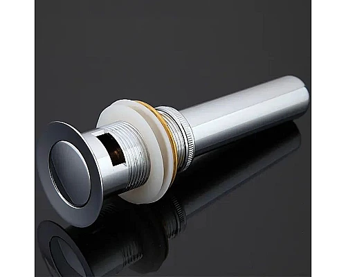 Приобрести Донный клапан Haiba HB66-2 click-clack Хром в магазине сантехники Santeh-Crystal.ru