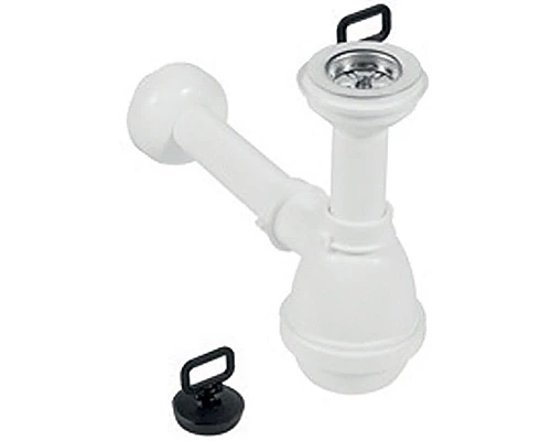 Приобрести Сифон для раковины Hatria Specials YXZ801 Хром в магазине сантехники Santeh-Crystal.ru