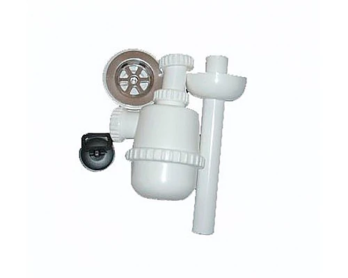 Приобрести Сифон для раковины Hatria Specials YXZ801 Хром в магазине сантехники Santeh-Crystal.ru