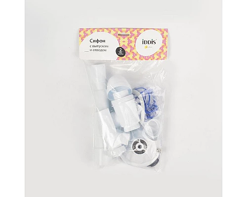 Заказать Сифон для кухонной мойки Iddis Kitchen Line S11UPS0i84 Белый в магазине сантехники Santeh-Crystal.ru