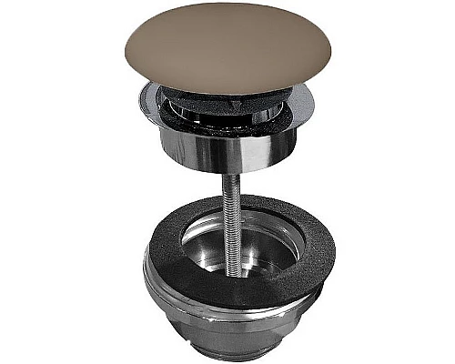 Приобрести Донный клапан Kerasan Nolita 923388 click-clack Bruno matt в магазине сантехники Santeh-Crystal.ru