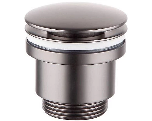 Приобрести Донный клапан Lemark LM8500GM click-clack Графит в магазине сантехники Santeh-Crystal.ru