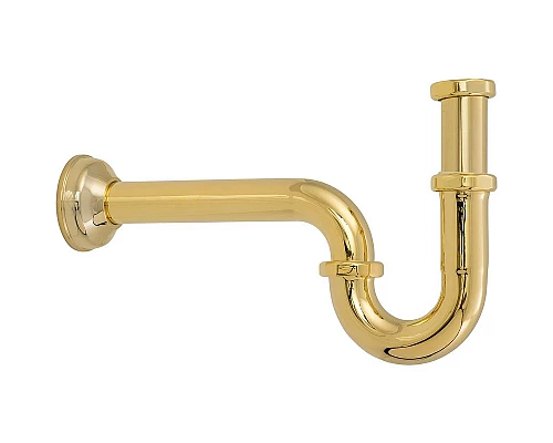 Купить Сифон для раковины Migliore Ricambi 17934 Золото в магазине сантехники Santeh-Crystal.ru