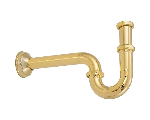 Купить Сифон для раковины Migliore Ricambi 17934 Золото в магазине сантехники Santeh-Crystal.ru