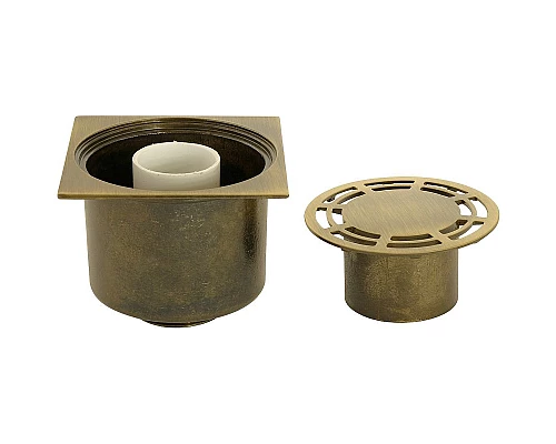 Купить Душевой трап Migliore Ricambi 20204 с решеткой Бронза в магазине сантехники Santeh-Crystal.ru