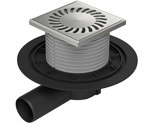 Приобрести Душевой трап Paini 381A с решеткой Хром в магазине сантехники Santeh-Crystal.ru