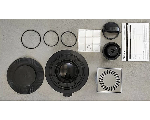 Приобрести Душевой трап Paini 381A с решеткой Хром в магазине сантехники Santeh-Crystal.ru