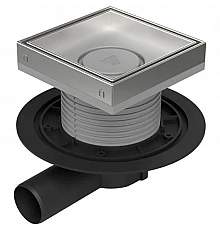 Душевой трап Paini C1381A с решеткой под плитку