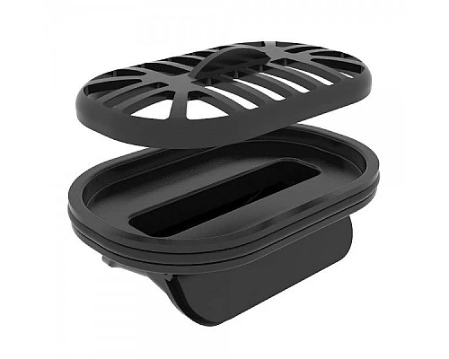 Купить Трап для душа Pestan Confluo Frameless Line 550 White Glass 13701212 с решеткой в магазине сантехники Santeh-Crystal.ru