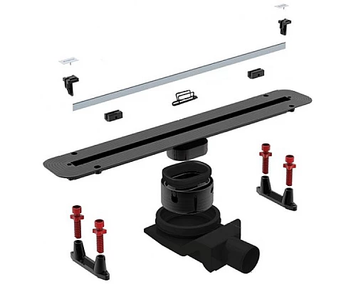 Приобрести Душевой лоток Pestan Confluo Premium Slim Line 450 13100031 с рамкой в магазине сантехники Santeh-Crystal.ru