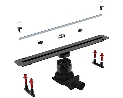 Заказать Душевой лоток Pestan Confluo Premium Slim Line 550 13100032 с рамкой в магазине сантехники Santeh-Crystal.ru