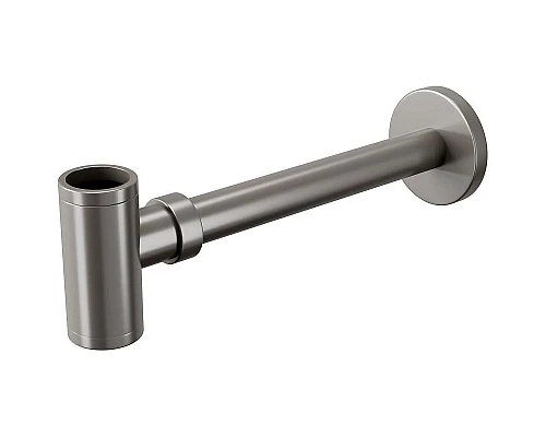 Купить Сифон для раковины Point PN000Z2GM Графит в магазине сантехники Santeh-Crystal.ru