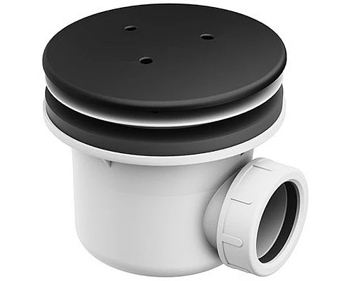 Купить Сифон для душевого поддона Ravak Professional X01749 Черный матовый в магазине сантехники Santeh-Crystal.ru