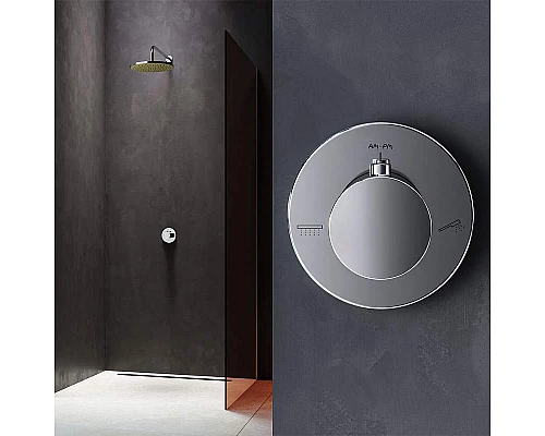 Приобрести Переключатель потоков AM.PM F0800100 Хром в магазине сантехники Santeh-Crystal.ru