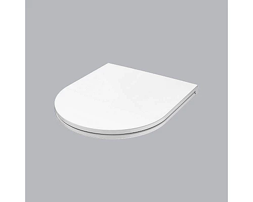 Купить Сиденье для унитаза AM.PM Spirit V2.0 C707857WH Белое с микролифтом в магазине сантехники Santeh-Crystal.ru