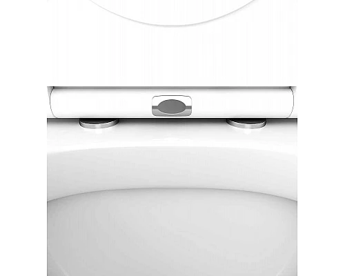 Купить Сиденье для унитаза AM.PM Spirit V2.0 C707857WH Белое с микролифтом в магазине сантехники Santeh-Crystal.ru