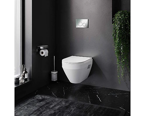 Купить Сиденье для унитаза AM.PM Spirit V2.0 C707857WH Белое с микролифтом в магазине сантехники Santeh-Crystal.ru