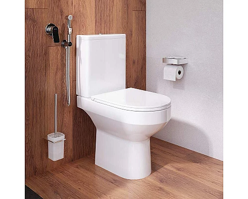 Купить Сиденье для унитаза AM.PM Spirit V2.0 C707857WH Белое с микролифтом в магазине сантехники Santeh-Crystal.ru