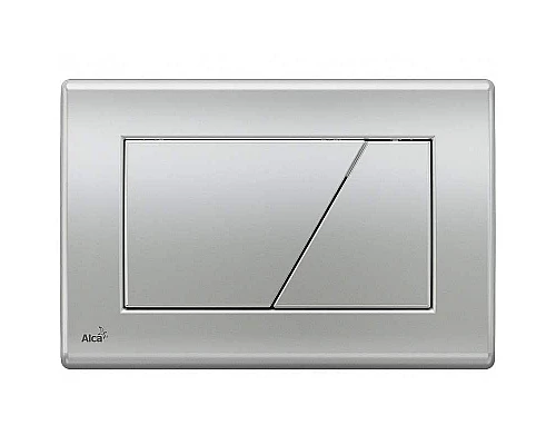 Купить Клавиша смыва Alcaplast M172 Хром матовая в магазине сантехники Santeh-Crystal.ru