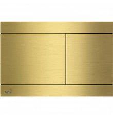 Клавиша смыва Alcaplast FUN-BRASS Матовое золото