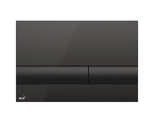 Купить Клавиша смыва Alcaplast Basic M1718 Черная в магазине сантехники Santeh-Crystal.ru