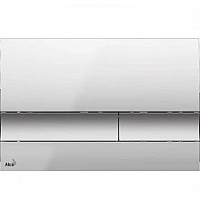 Клавиша смыва Alcaplast Basic M1722 Матовый хром