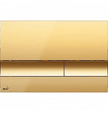 Клавиша смыва Alcaplast Basic M1725 Золото