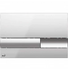 Клавиша смыва Alcaplast Basic M1741 Хром глянцевый