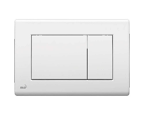 Приобрести Клавиша смыва Alcaplast Basic M270 Белая в магазине сантехники Santeh-Crystal.ru