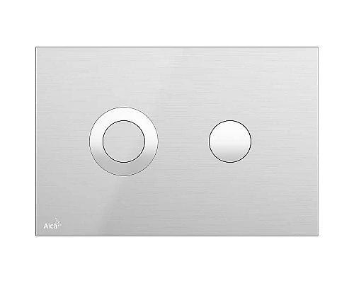 Приобрести Клавиша смыва Alcaplast Flat Inox TURN-INOX Хром в магазине сантехники Santeh-Crystal.ru