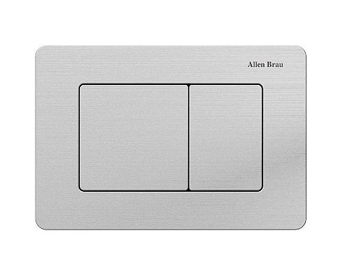 Купить Клавиша смыва Allen Brau Infinity 9.20006.BN Сталь браш в магазине сантехники Santeh-Crystal.ru