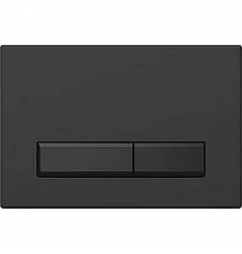 Клавиша смыва Aquatek Slim KDI-0000025 Черная матовая