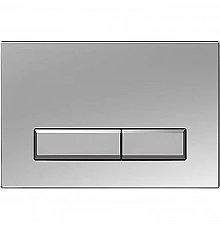 Клавиша смыва Aquatek Slim KDI-0000024 Хром матовый