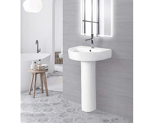 Купить Пьедестал BelBagno Flay BB0102P Белый в магазине сантехники Santeh-Crystal.ru