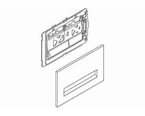 Заказать Клавиша смыва BelBagno Marmi BB009-MR-BIANCO Белая в магазине сантехники Santeh-Crystal.ru