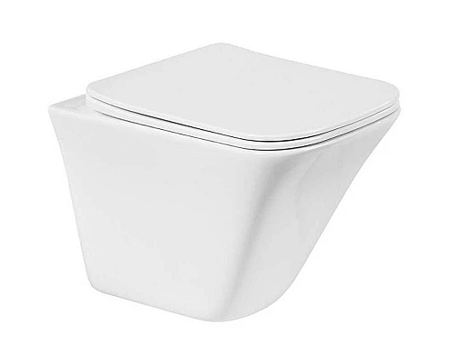 Приобрести Сиденье для унитаза BelBagno Marmi BB052SC Белое с Микролифтом в магазине сантехники Santeh-Crystal.ru