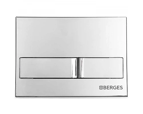 Купить Клавиша смыва Berges Novum L3 040013 Хром в магазине сантехники Santeh-Crystal.ru