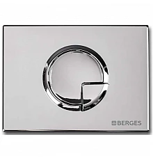 Клавиша смыва Berges Novum R3 040023 Хром