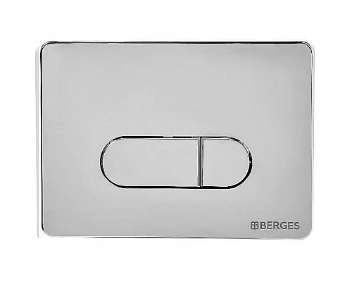 Заказать Клавиша смыва Berges Novum D3 040033 Хром в магазине сантехники Santeh-Crystal.ru