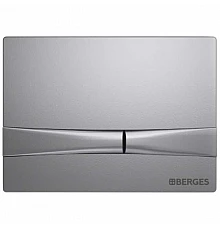 Клавиша смыва Berges Novum F2 040052 Хром матовый