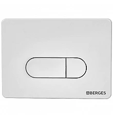Клавиша смыва Berges Novum D1 040031 Белая