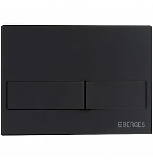 Клавиша смыва Berges Novum L5 040015 Черная